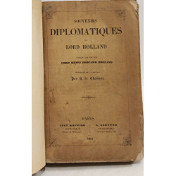 Souvenirs diplomatiques