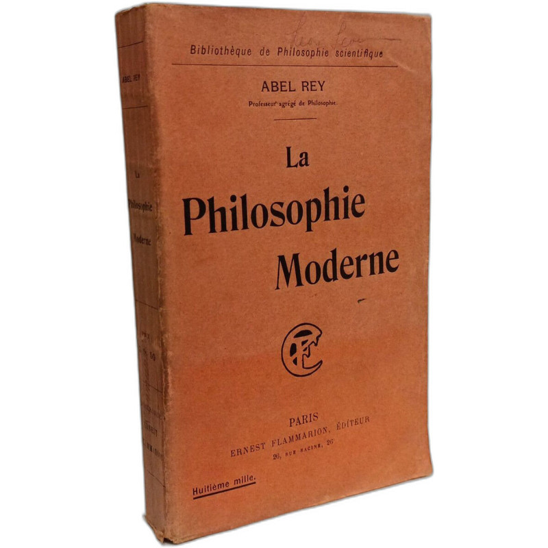 La philosophie moderne