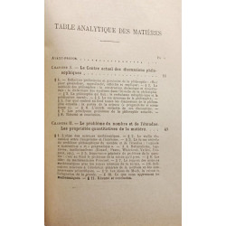La philosophie moderne