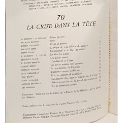 4 revues "L'Arc": Jean-Paul Sartre + La crise dans la tête + Butor...