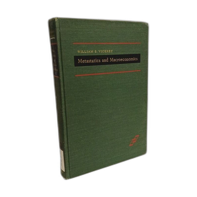 Metastatics and macroeconomics