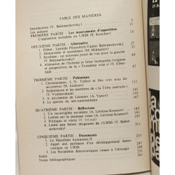 URSS : alternatives démocratiques