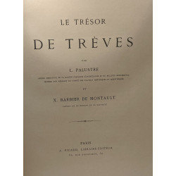 Le trésor de Trèves - Mélanges d'art et d'archéologie première année