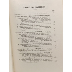 La mathématique sociale du Marquis de Condorcet