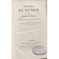 Histoire de Russie et de Pierre-Le-Grand