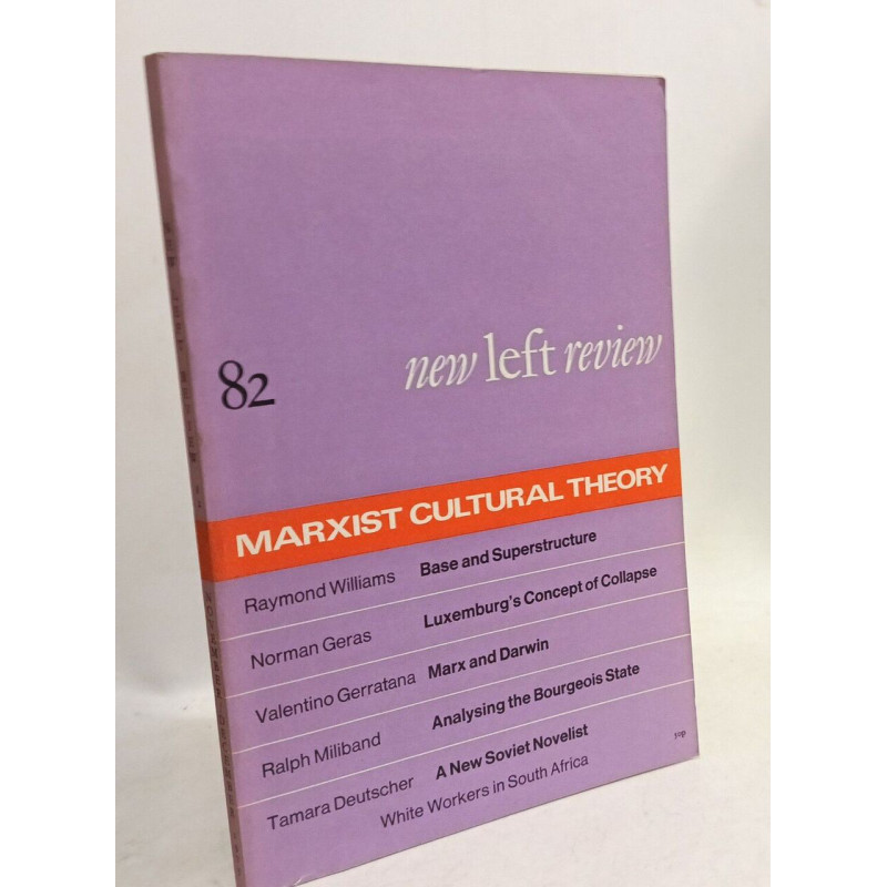 New Left Review 82. Journal. November et December 1973. Marxist...