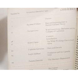 New Left Review 82. Journal. November et December 1973. Marxist...
