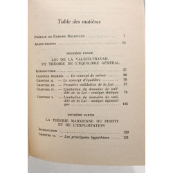 Introduction au "capital" de karl Marx : un essai de formalisation