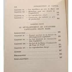Introduction au "capital" de karl Marx : un essai de formalisation