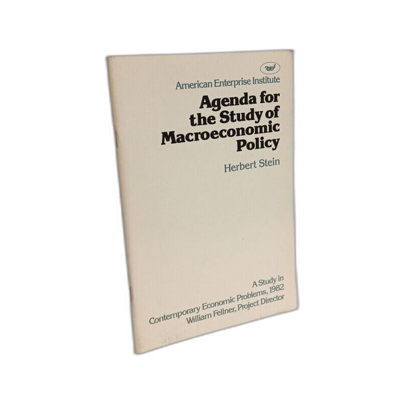 Agenda Study Macroeco (Study in Contemporary Economic Problems)