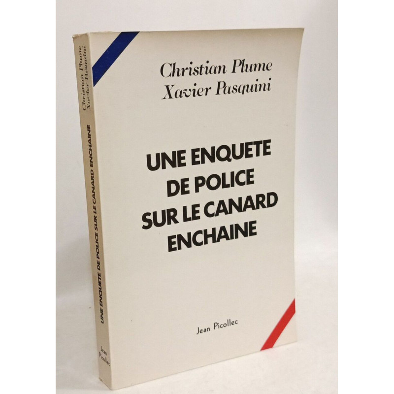 Une enquete de police sur "le canard enchaîné"