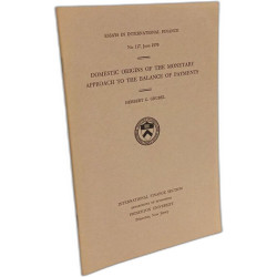 Domestic origins of the monetary approach to the balance of payments