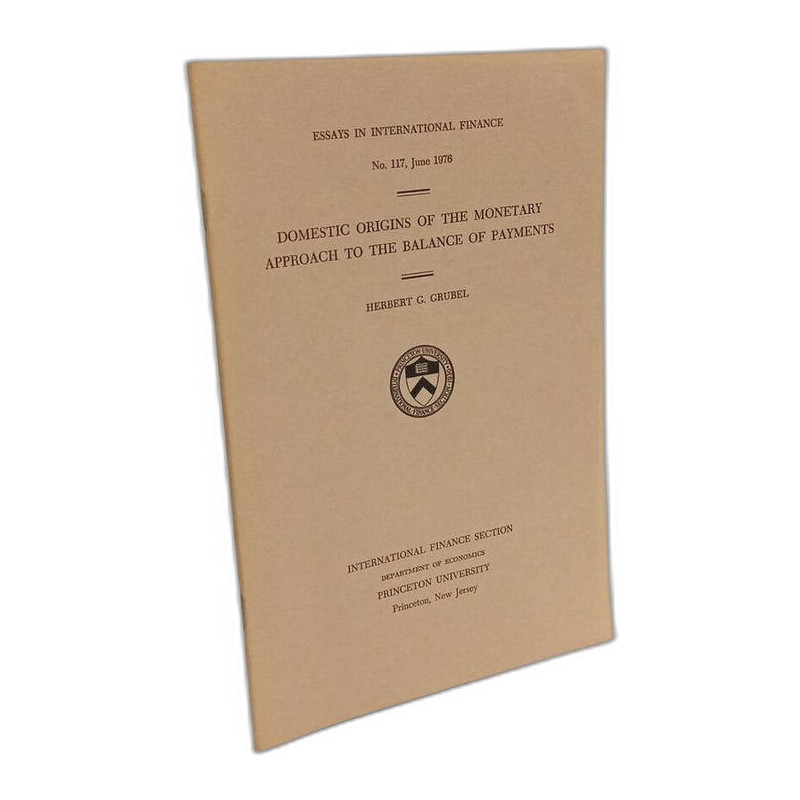 Domestic origins of the monetary approach to the balance of payments