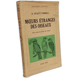 Mœurs étranges des oiseaux