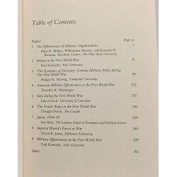 Military effectiveness - The First World War (VOL. 1) + The...