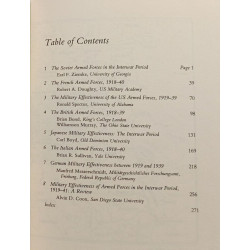 Military effectiveness - The First World War (VOL. 1) + The...