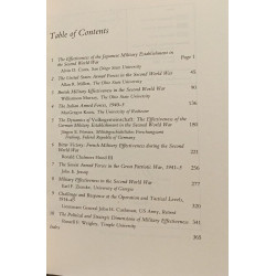 Military effectiveness - The First World War (VOL. 1) + The...