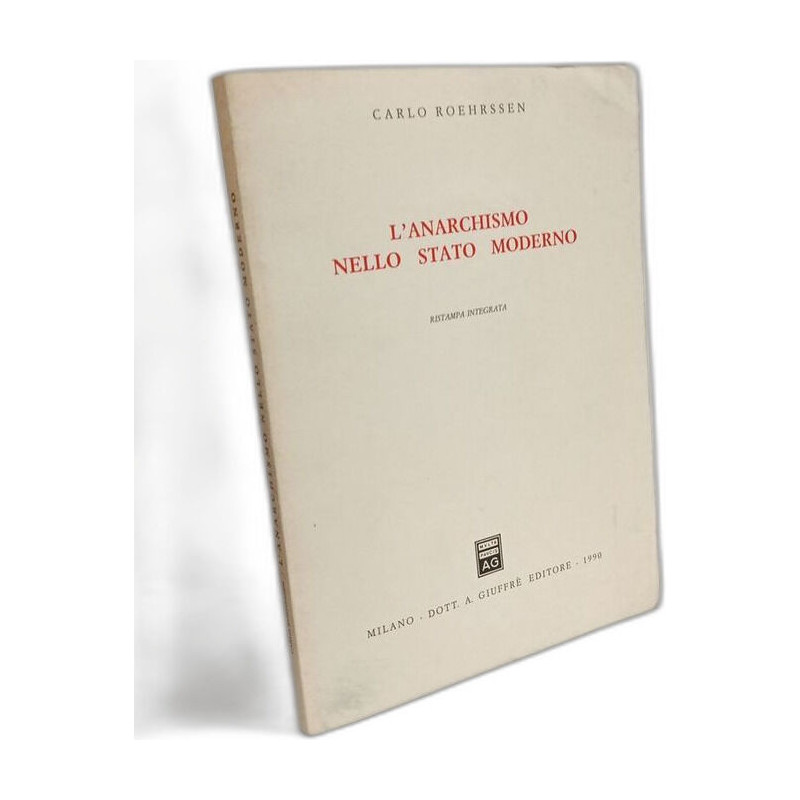 L'anarchismo nello Stato moderno