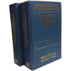 Transaction Cost Economics --- VOLUME I et II --- (International...