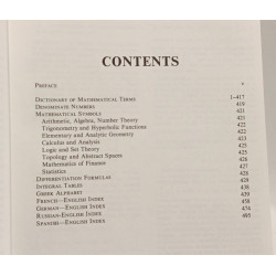 Mathematics Dictionary --- 4th ed