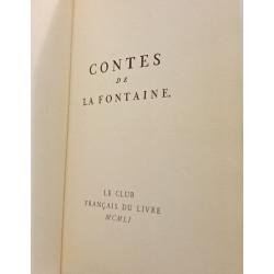 Contes de La Fontaine - TOME I et II
