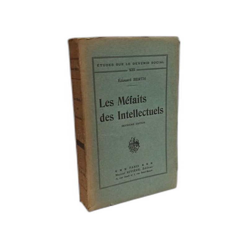 Les méfaits des intellectuels