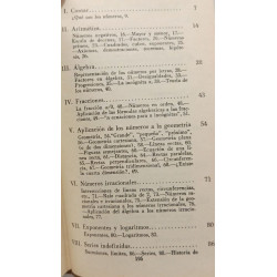 Esquema de la matemática actual