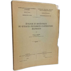 Écologie et biocénotique de quelques peuplements d'arthropodes...