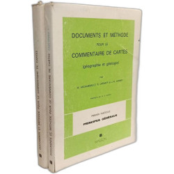 Documents et méthode pour le commentaire de cartes (géographie et...