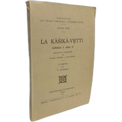 La Kaśika-vṛtti ( adhyaya I pada 1) 3e Partie / VOLUME XLVIII