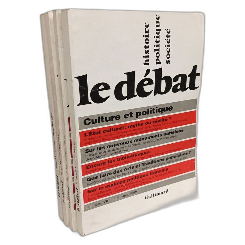 Le Débat numéro 70-73-75-82 - entre 1992 et 1994