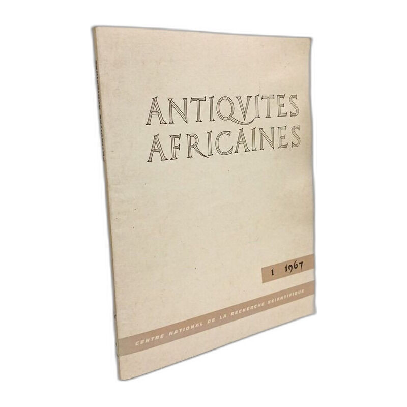 Antiquités africaines numéro 1 -