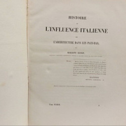 Histoire de L'influence italienne sur l'architecture dans les...