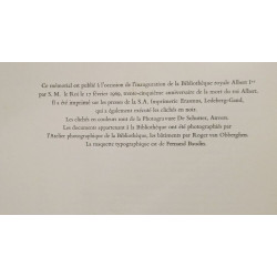 BIBLIOTHEQUE ROYALE - Mémorial 1559-1969 --- Bibliothèque royale...