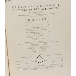 Cahiers de la céramique du verre et des arts du feu - Revue...
