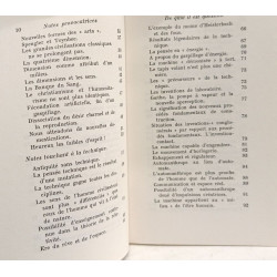 Notes provocatrices / Les essais CXV