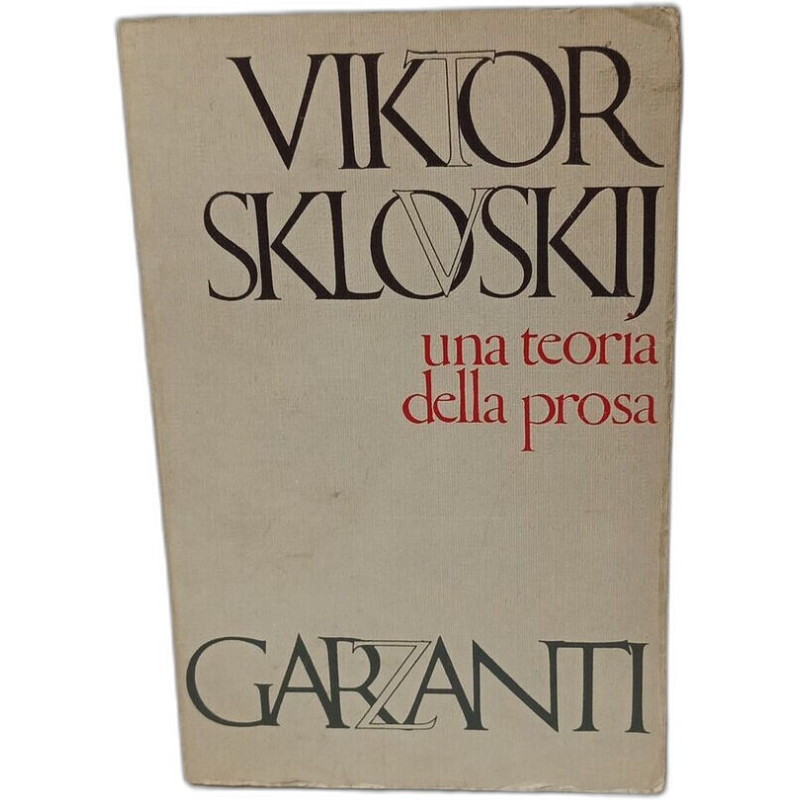 Una teoria della prosa