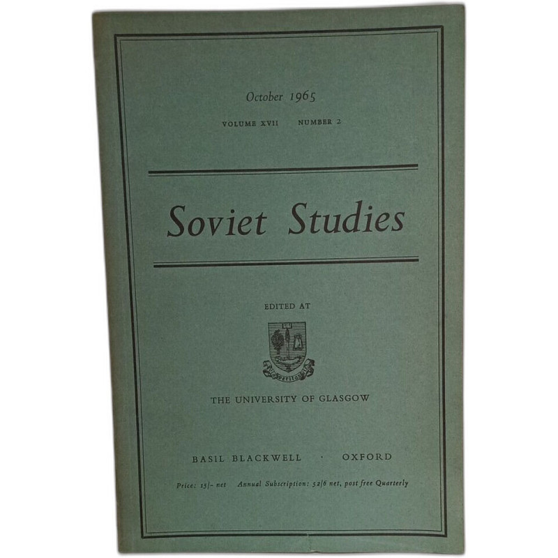 Soviet Studies / volume XVII no.2