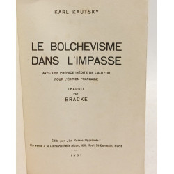 Le bolchevisme dans l'impassse
