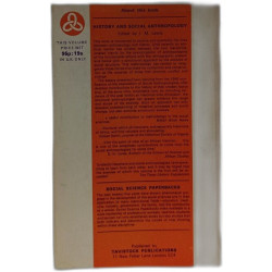 History and Social Anthropology : A.S.A Monographs 7