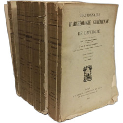 Dictionnaire d'archéologie chrétienne et de liturgie - TOME 1er:...