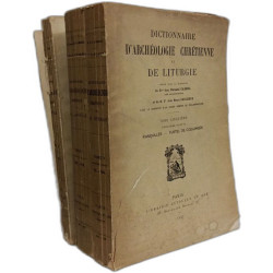 Dictionnaire d'archéologie chrétienne et de liturgie - TOME 1er:...