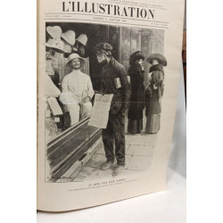 L'illustration - 1er et 2eme semestre 1910 --- année complète (1er...