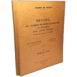 Cours de Russe - Recueil des verbes russes classifiés et études...