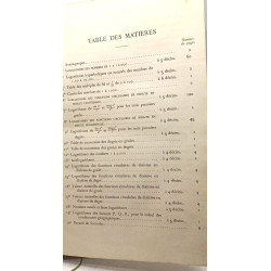 Nouvelles tables de logarithmes a cinq decimals pour les lignes...