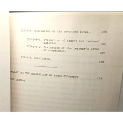 The Reliability of Error Judgement in Second Language Acquisition