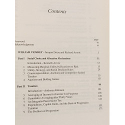 Public Economics: Selected Papers by William Vickrey