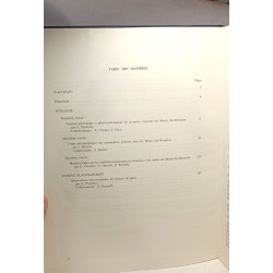 Résultats scientifiques - VOLUME VII GEOLOGIE et ANNEXE...