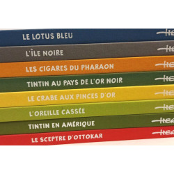 Le Sceptre d'Ottokar + Le lotus bleu + L'île noire + L'oreil...