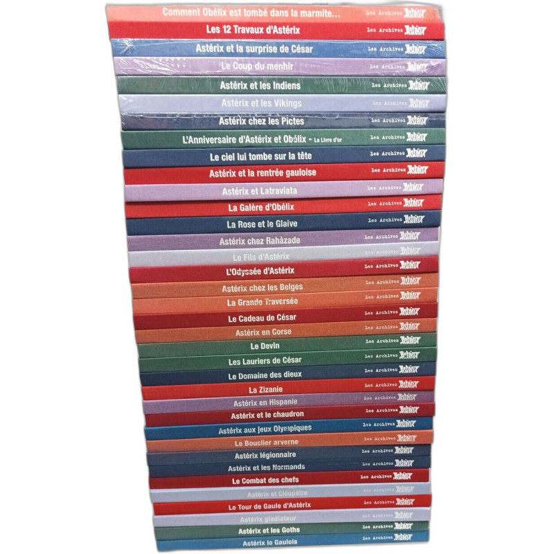 36 volumes de la collection "Les archives Astérix" - Astérix le...